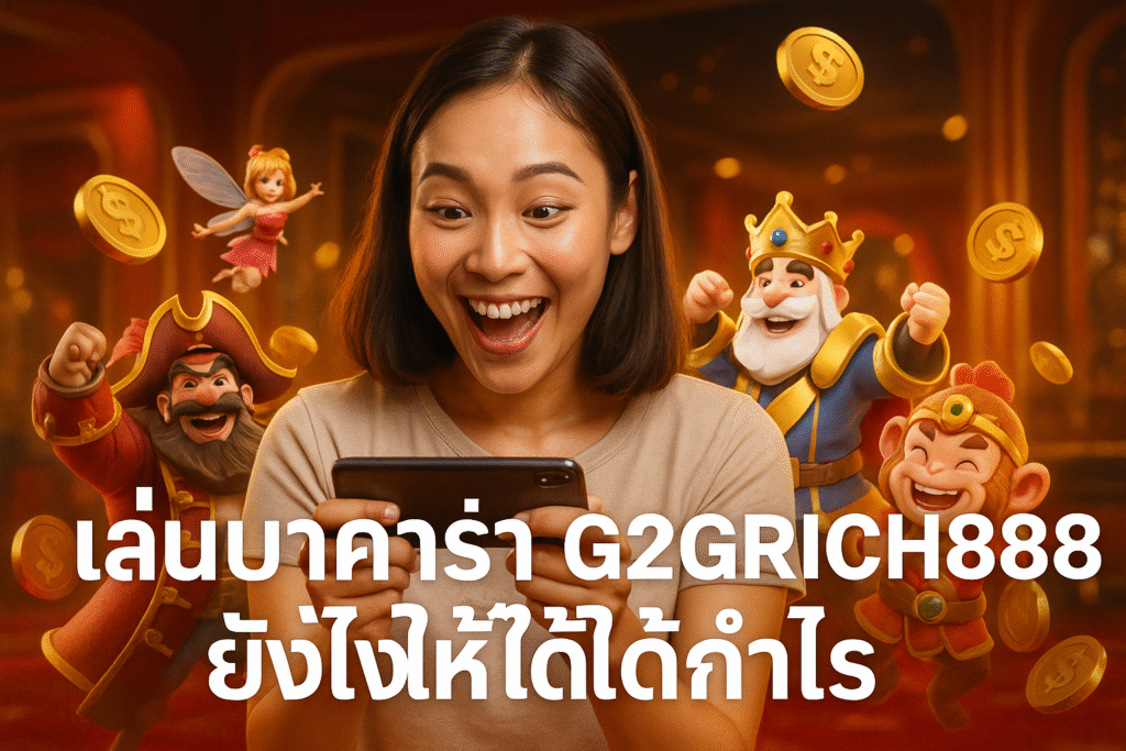 เล่นบาคาร่า G2GRICH888 ยังไงให้ได้กำไร