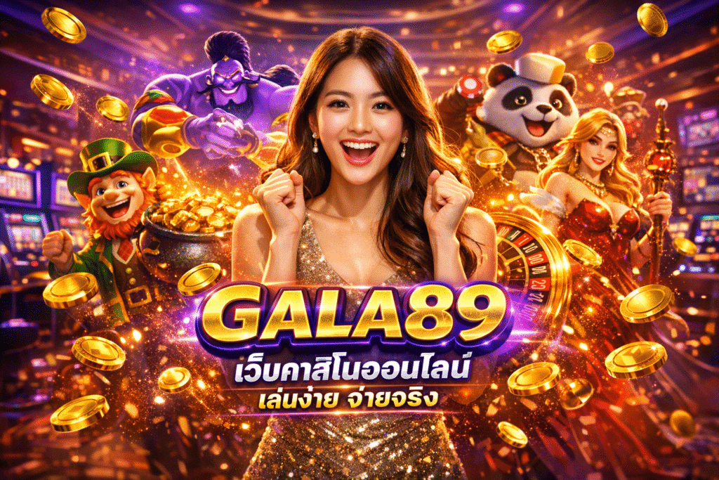 GALA89 เว็บคาสิโนออนไลน์ เล่นง่าย จ่ายจริง