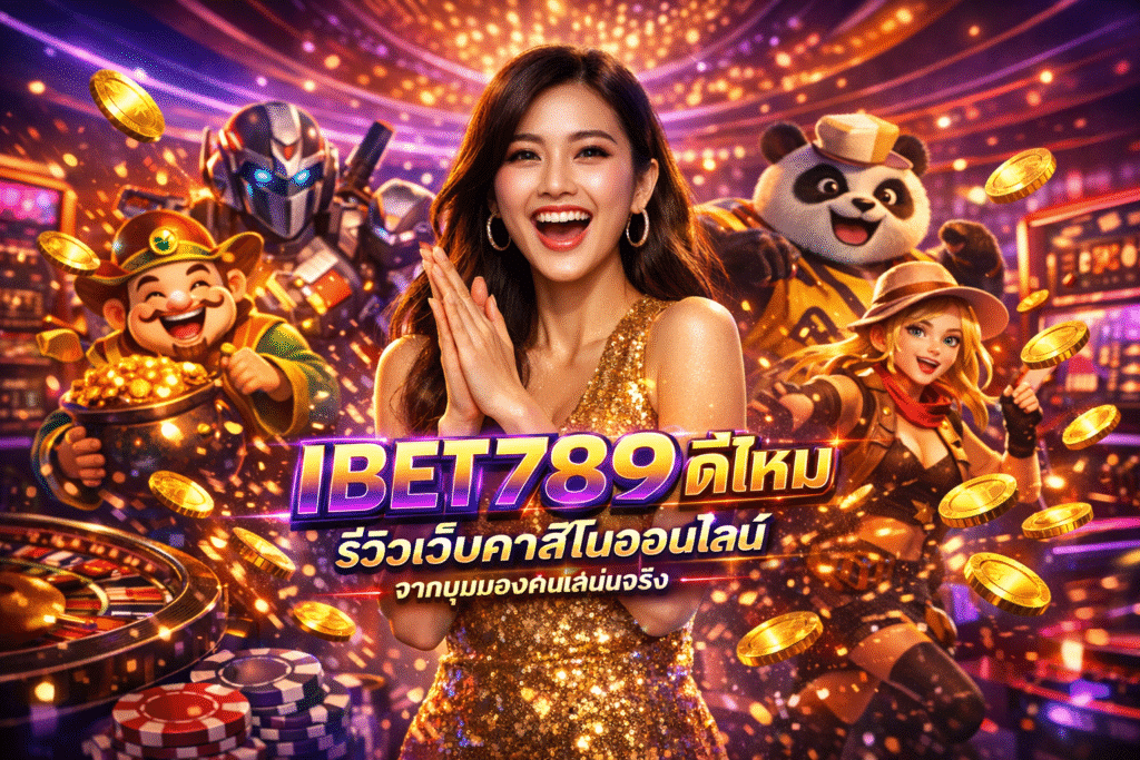 IBET789 ดีไหม รีวิวเว็บคาสิโนออนไลน์ จากมุมมองคนเล่นจริง